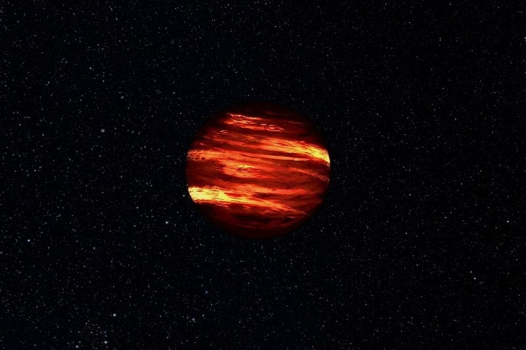 Un planeta errante con auroras como las de la Tierra: el James Webb revela un mundo ardiente cubierto de tormentas y nubes de arena