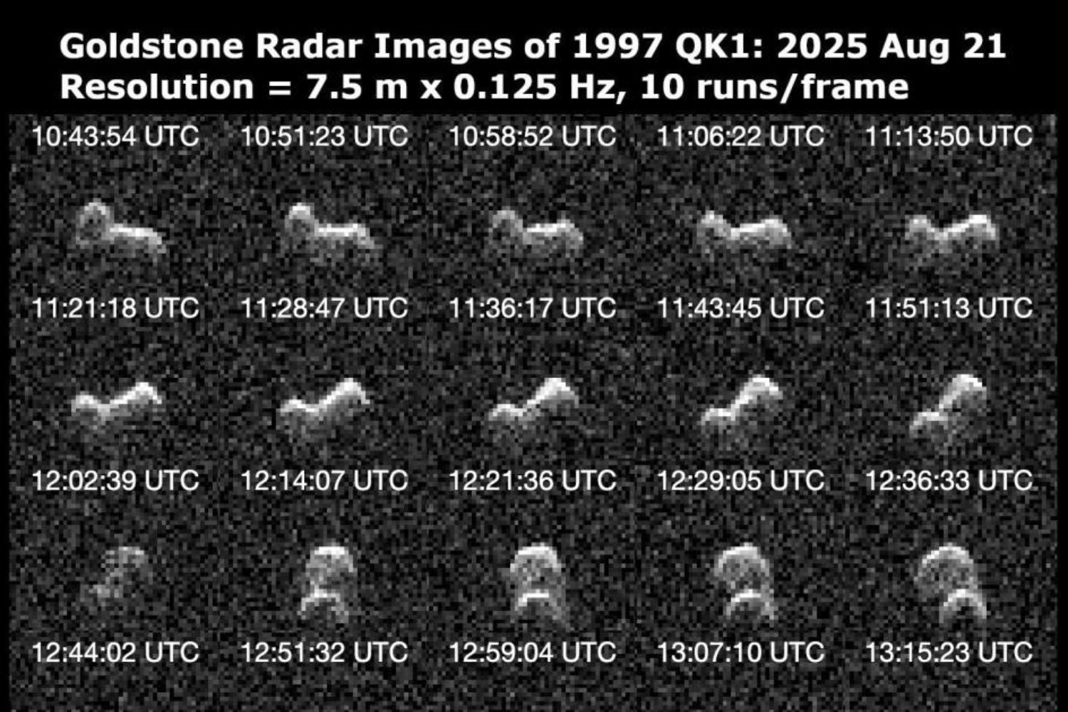 Ocho veces la distancia a la Luna y 350 años de espera: el peculiar acercamiento del asteroide ‘cacahuete’