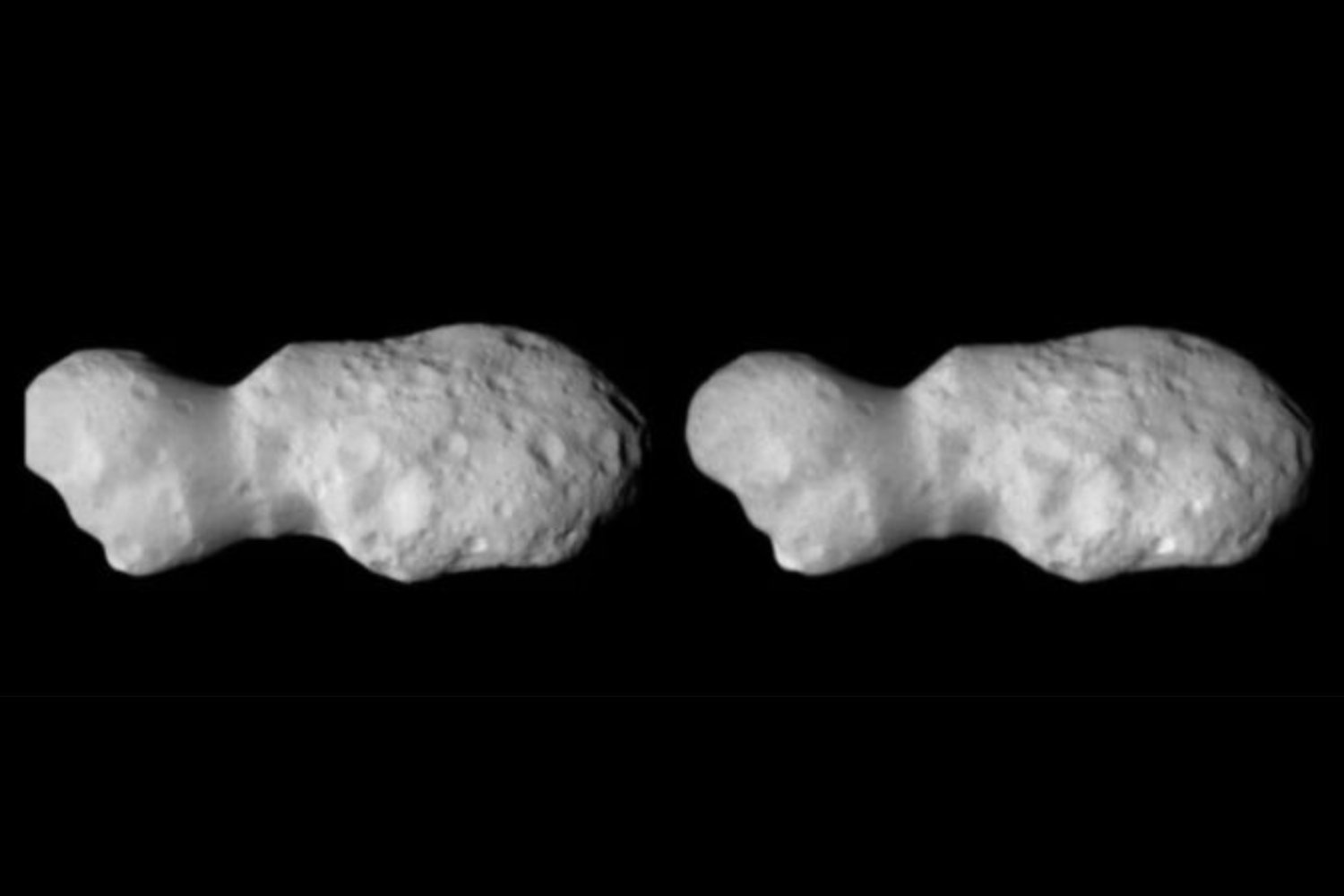 Ocho veces la distancia a la Luna y 350 años de espera: el peculiar acercamiento del asteroide ‘cacahuete’