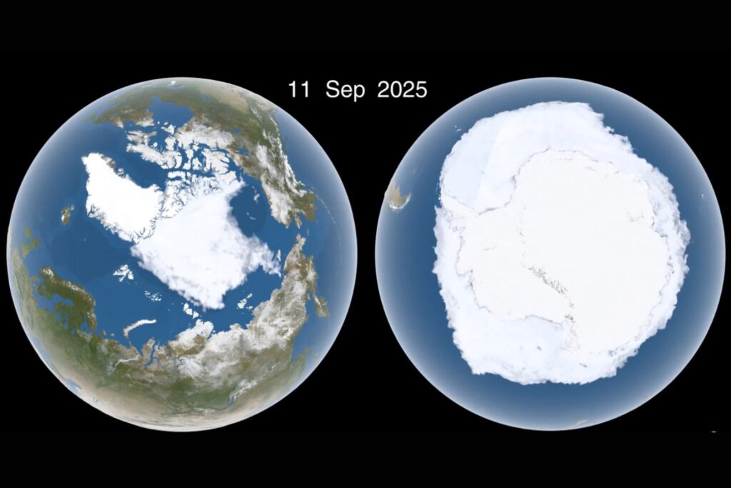 El Ártico ya no es lo que era: 2025 marca otro mínimo histórico de hielo marino y confirma un declive sostenido