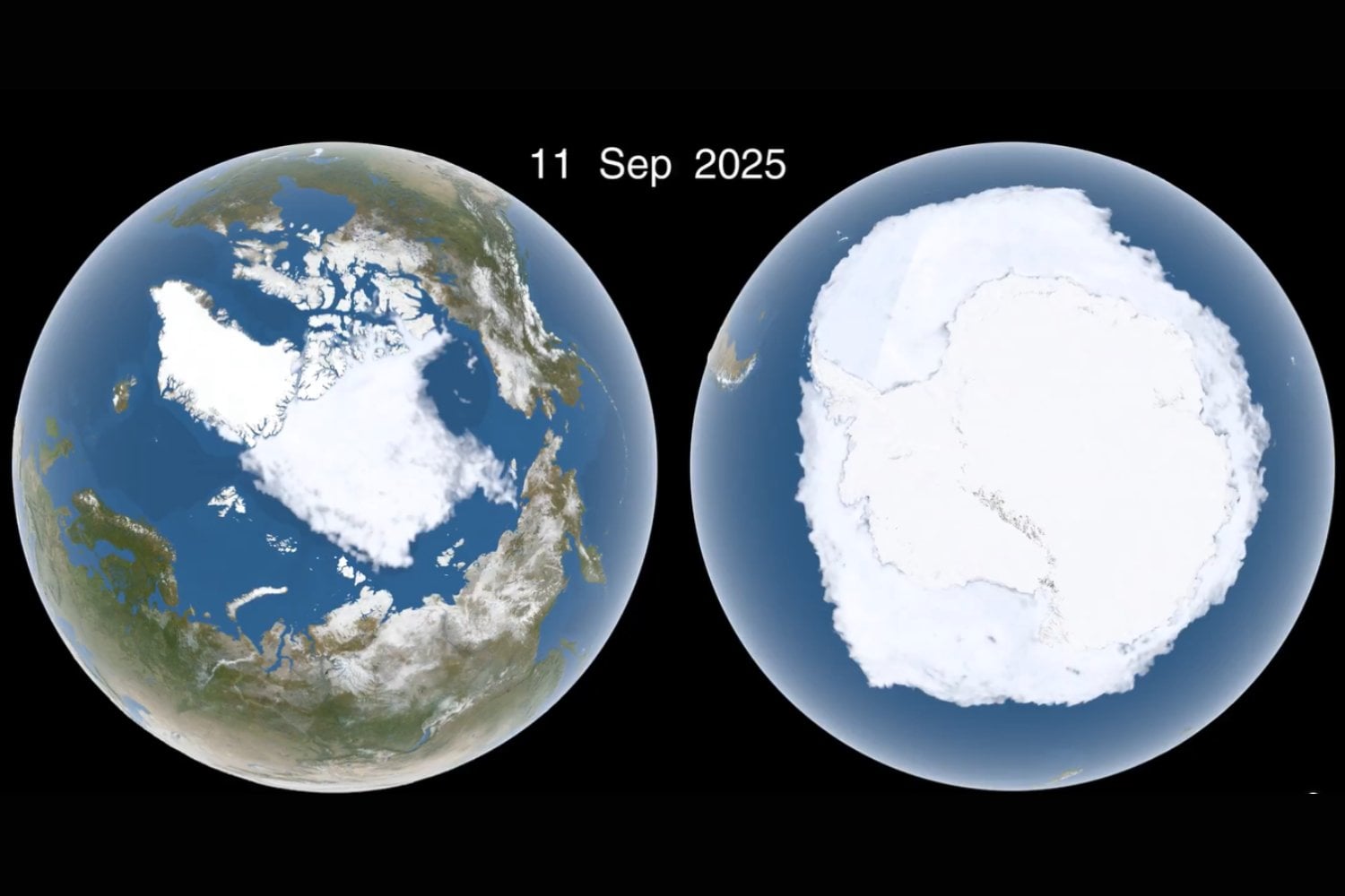 El Ártico ya no es lo que era: 2025 marca otro mínimo histórico de hielo marino y confirma un declive sostenido
