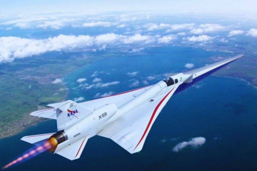 Cómo la NASA quiere reescribir la historia de la aviación. El X-59 supersónico promete unir Nueva York y Londres en tres horas