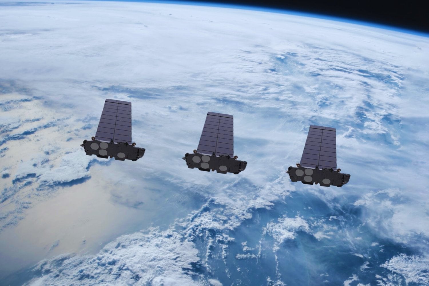 La fotografía espacial inédita donde un satélite Starlink se cuela en plena base aérea secreta china