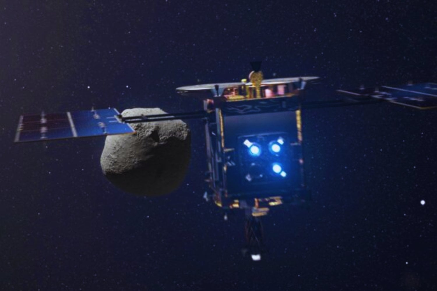 El asteroide 1998 KY26 resultó ser mucho más pequeño y rápido de lo esperado. Y ahora la misión Hayabusa2 se enfrenta a un reto inédito