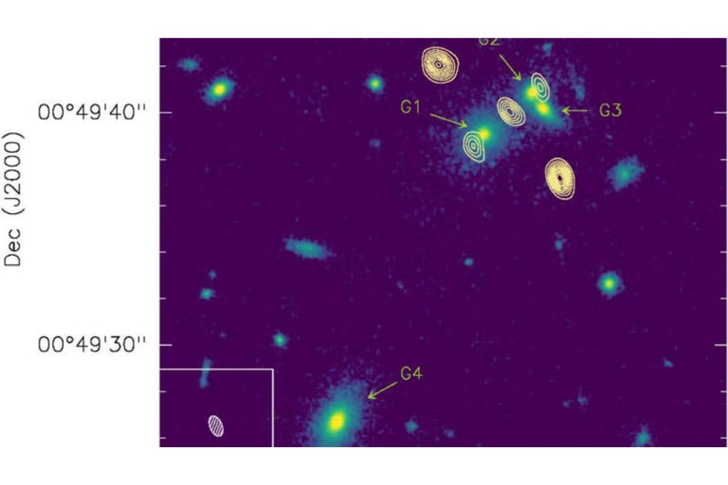Materia oscura al descubierto: la extraña Cruz de Einstein que mostró una quinta imagen imposible