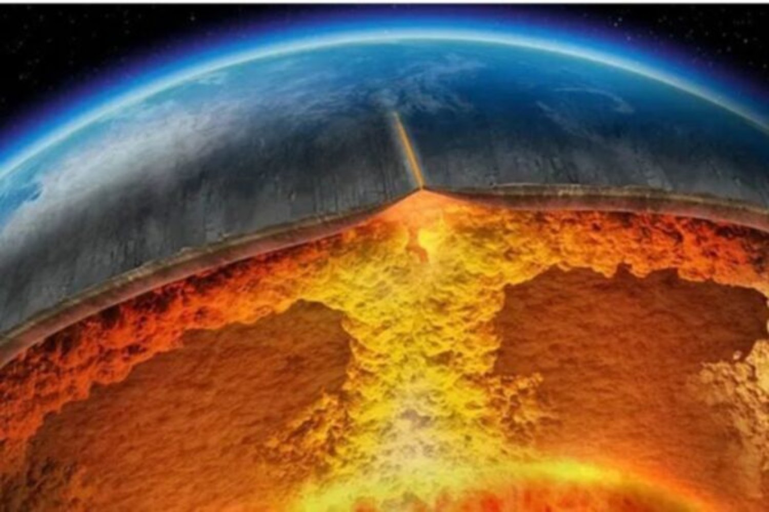 El núcleo de la Tierra no debería haberse solidificado sin colapsar. La ciencia acaba de encontrar al elemento que resolvió el misterio