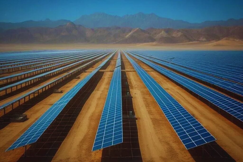 China no solo construyó la mayor planta solar del mundo: también convirtió un desierto en un laboratorio verde