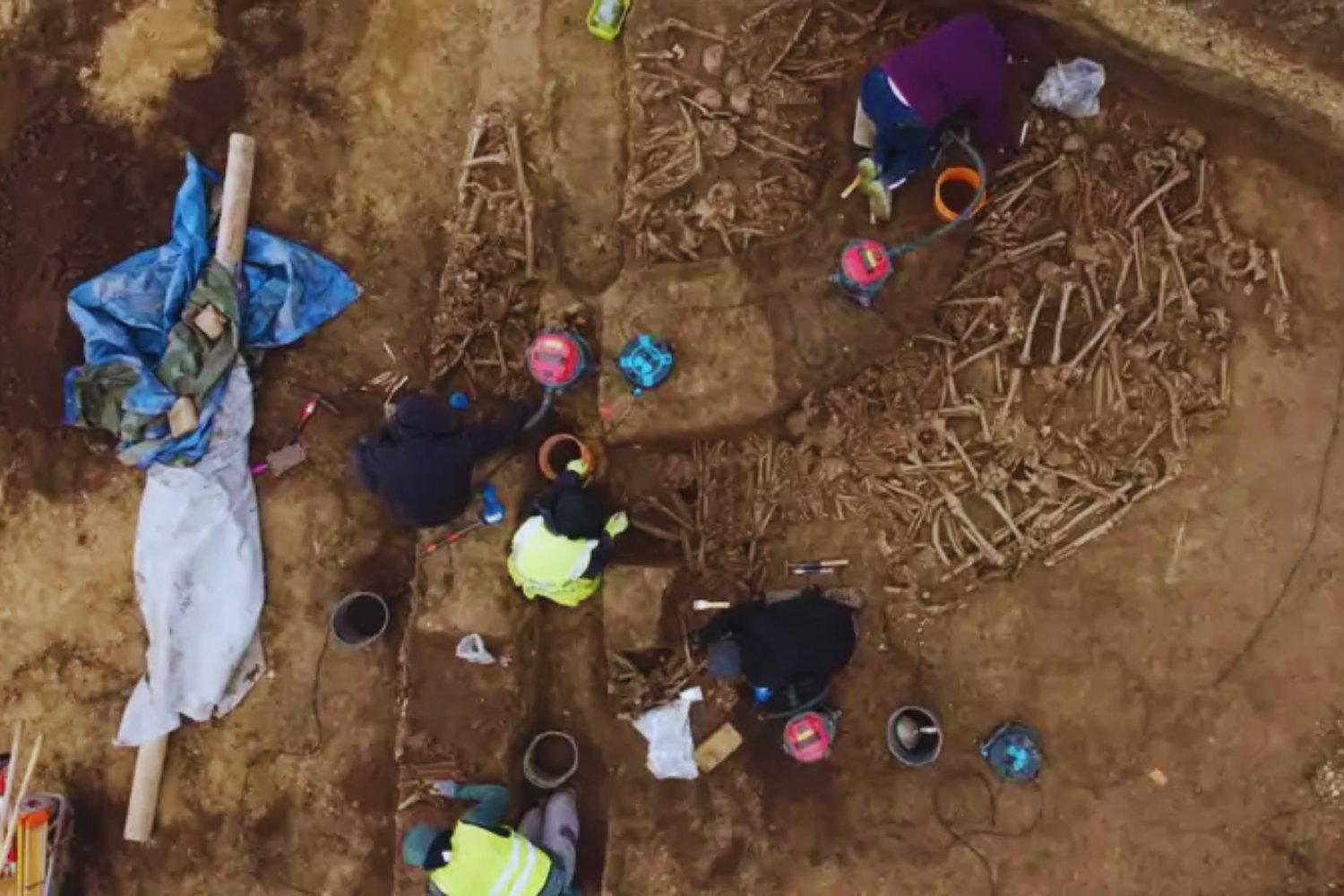 La fosa que nadie esperaba en Viena. Más de 150 guerreros romanos enterrados sin explicación