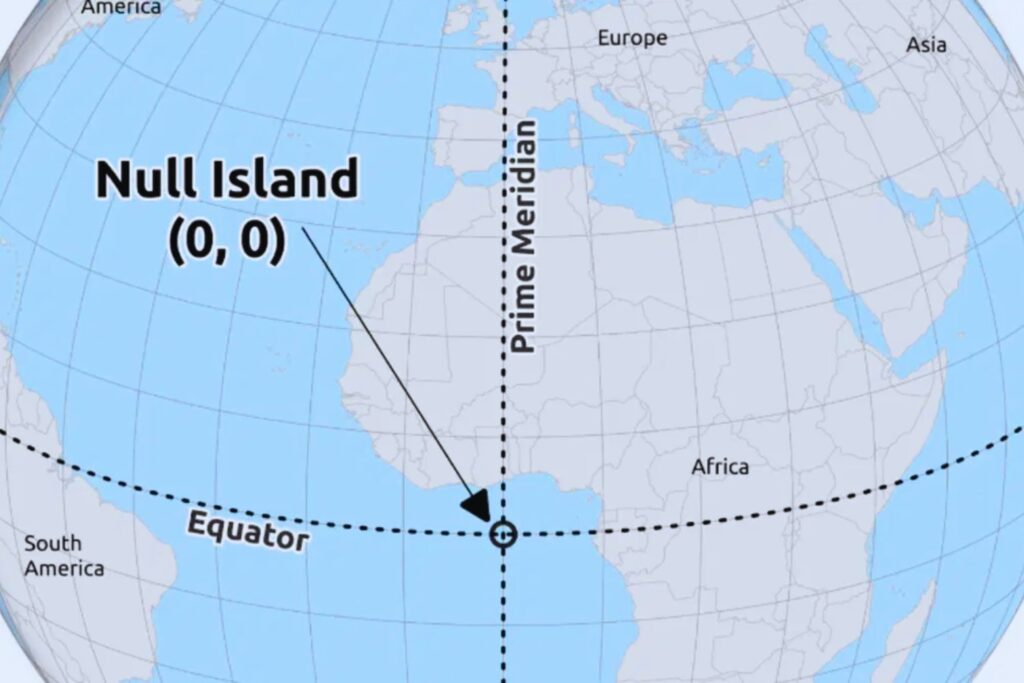 Hay un punto en la Tierra donde nada existe. Y, aun así, nació una isla con bandera propia