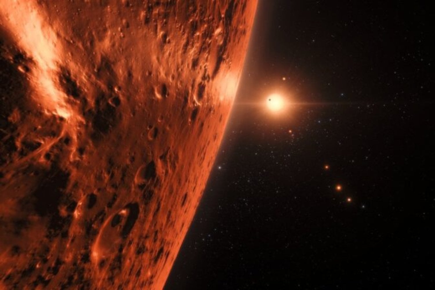 El exoplaneta que intriga a la NASA. Existen probabilidades de que pueda ocultar un océano bajo su atmósfera… o no tener nada en absoluto