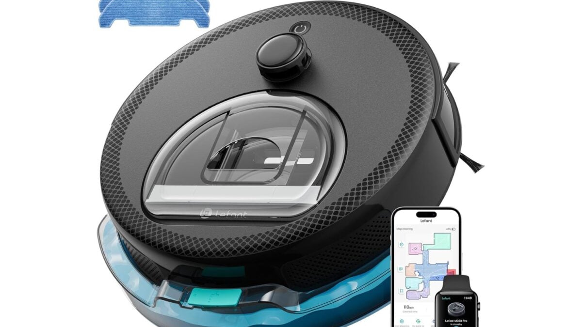 Amazon liquida el robot aspirador LEFANT M330 Pro con un 72% de