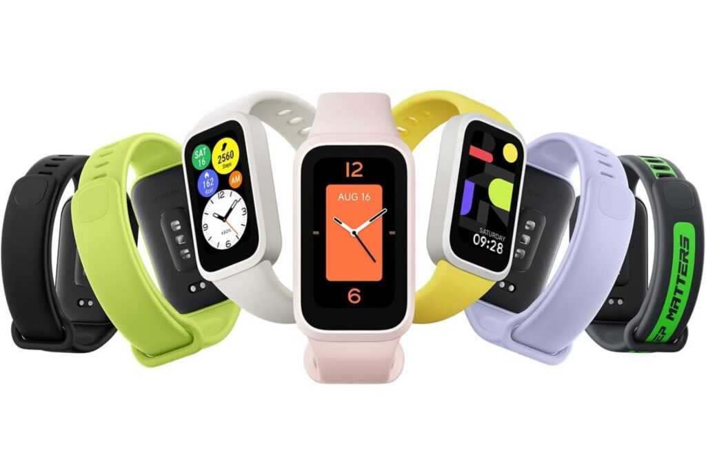 XIAOMI Smart Band 9 Active - Pulsera de Actividad, autonomía de hasta 18 días, Pantalla TFT de 1,47" con tasa de refresco de 60 Hz, 5ATM, App Mi Fitness, Negro (Versión ES)