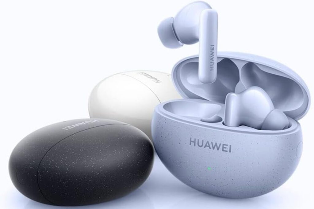 HUAWEI FreeBuds 5I Auriculares Inalámbricos, iOS y Android y Windows, Bluetooth 5.2, Control Deslizar, Hi-Res Audio, 3 Modos ANC, 28 Horas de Batería, IP54, Doble Conexión, Negro
