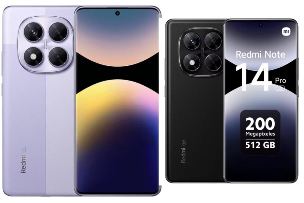 Xiaomi Redmi Note 14 Pro 5G Versión Europea 256GB/512GB MTK Dimensity 7300-Ultra Pantalla AMOLED 6,67" 120Hz, 200MP, IP68, NFC