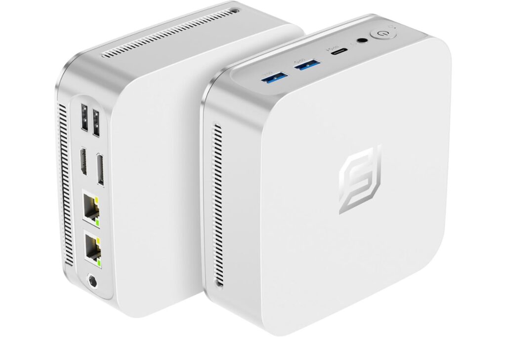 NAIKLULU Mini PC 12 Gen Alder Lake N95 (1,0 a 3,4 GHz), 16GB RAM 512GB SSD Mini Ordenador PC Sobremesa Computer, Micro Desktop Soporta Pantallas 4K, Win 11 Pro/Tipo-C/USB 3.2/RJ45(Gigabit Ethernet)