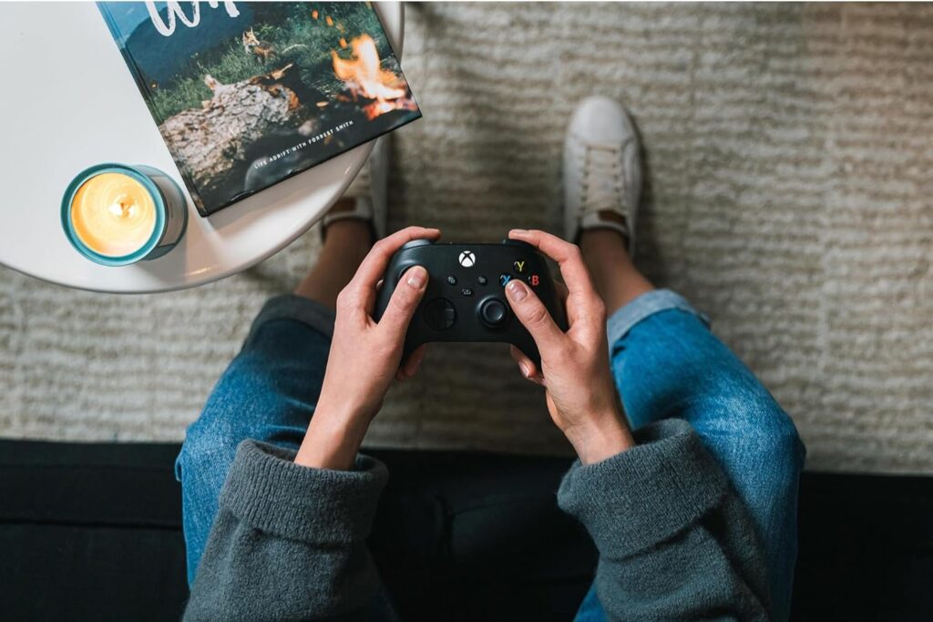 Xbox Wireless Controller Carbon Black para Xbox Series X|S, Xbox One, Windows 10/11, iOS y Android
