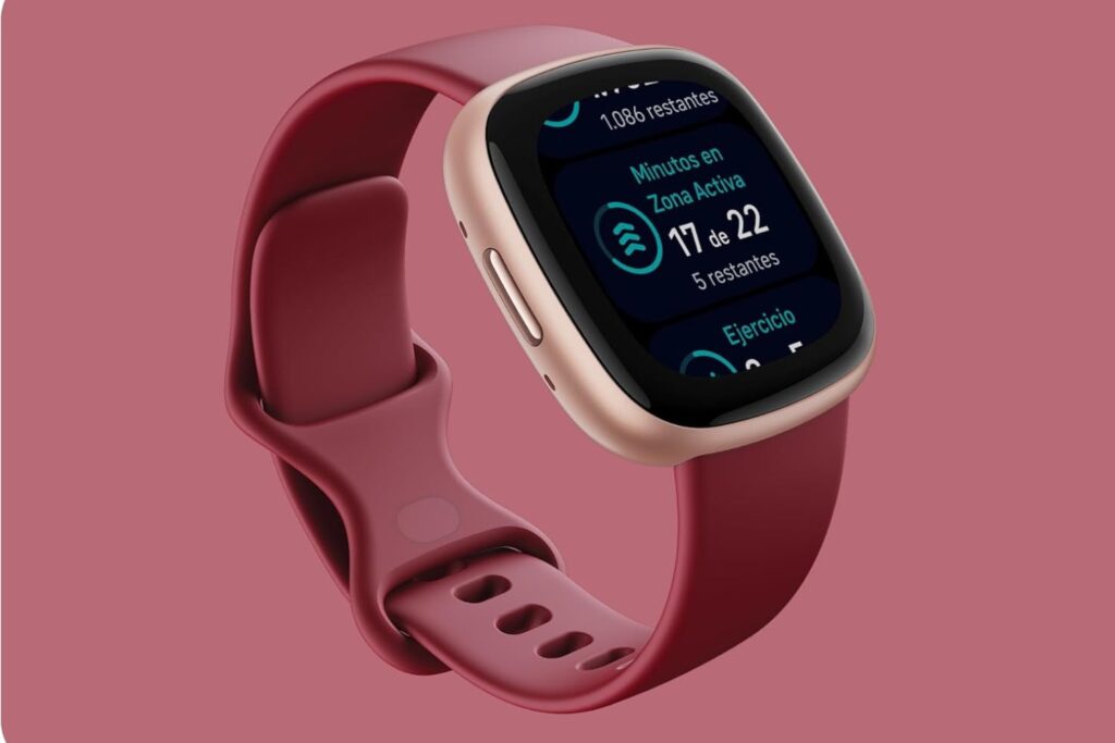 Google Fitbit Versa 4, el smartwatch que te ayuda a ponerte en forma con GPS integrado, hasta 6 días de batería y compatible con iOS 15 & Android OS 9.0