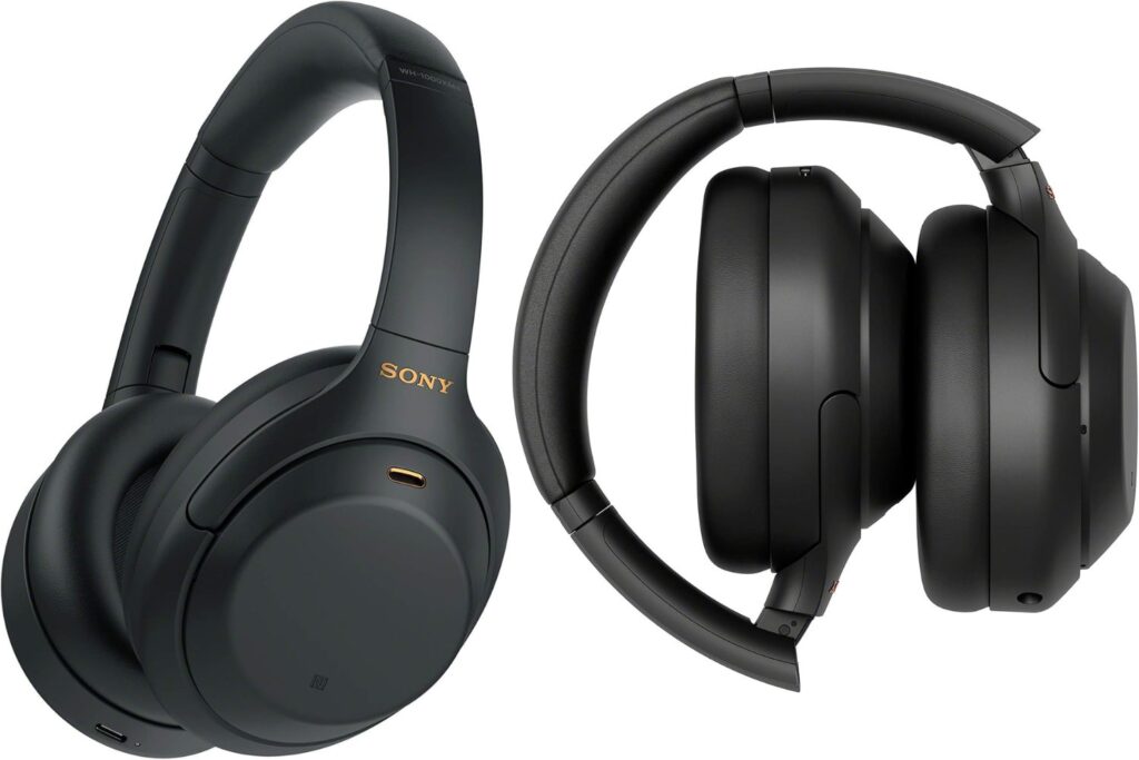 Sony WH1000XM4 - Auriculares inalámbricos Noise Cancelling (Bluetooth, Alexa/Google Assistant, 30 h de batería, para Trabajar en casa, Micro Manos Libres), Negro, Talla Única