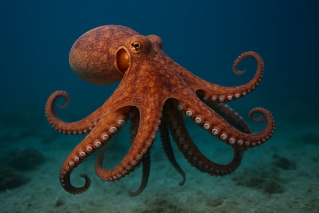 Pulpos con estrategia: cada brazo cumple un rol diferente