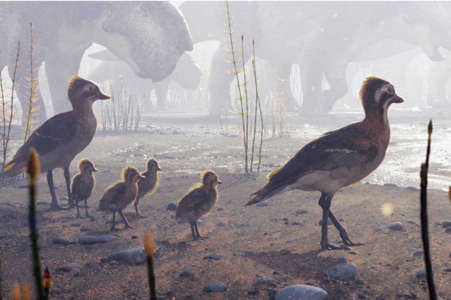 Polluelos del Cretácico en Alaska: las aves ya anidaban en el Ártico junto a los dinosaurios