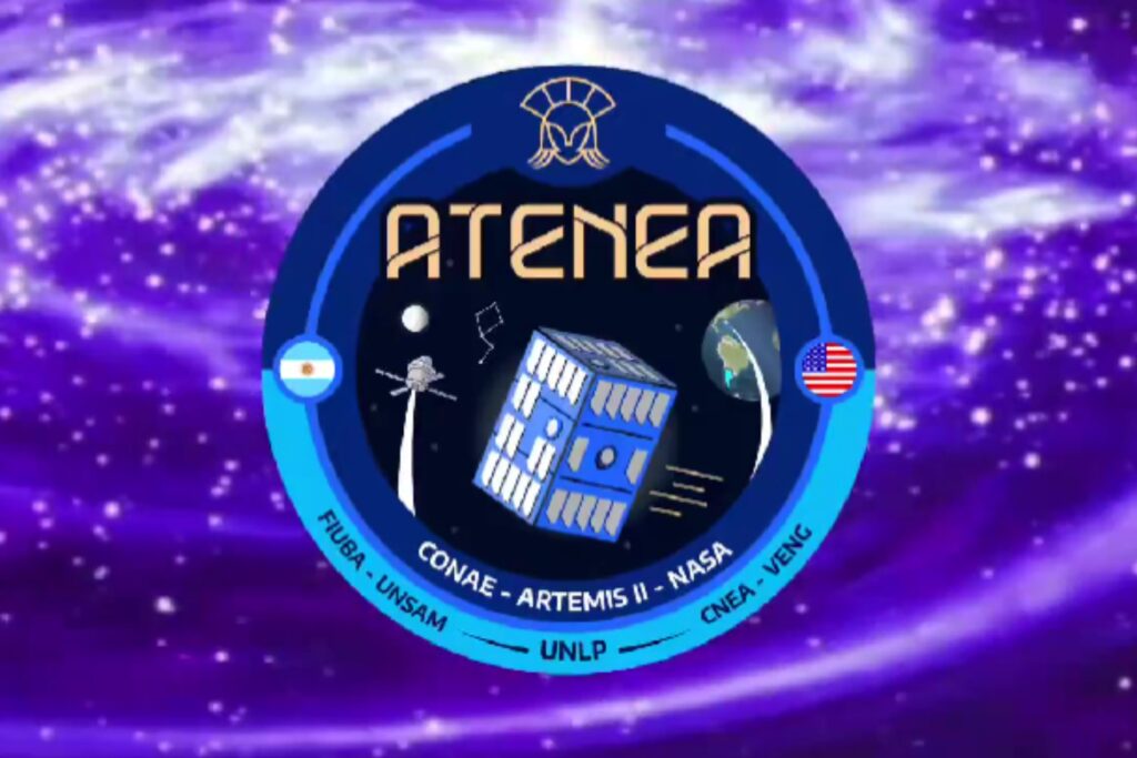 Atenea: el satélite argentino que viajará a la Luna en la misión Artemis II de la NASA