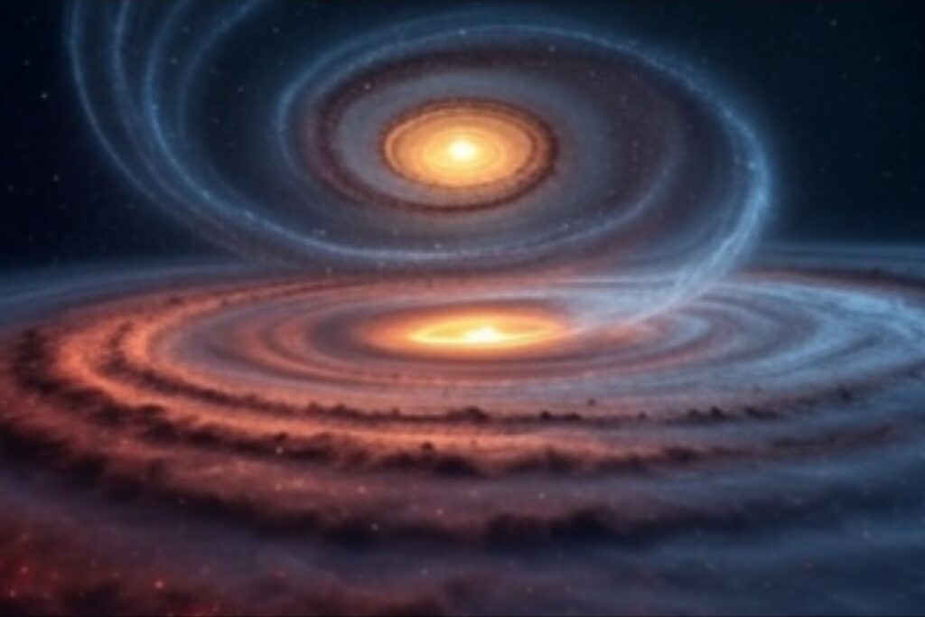 Astrónomos captan la primera imagen del nacimiento de un planeta alrededor de una estrella