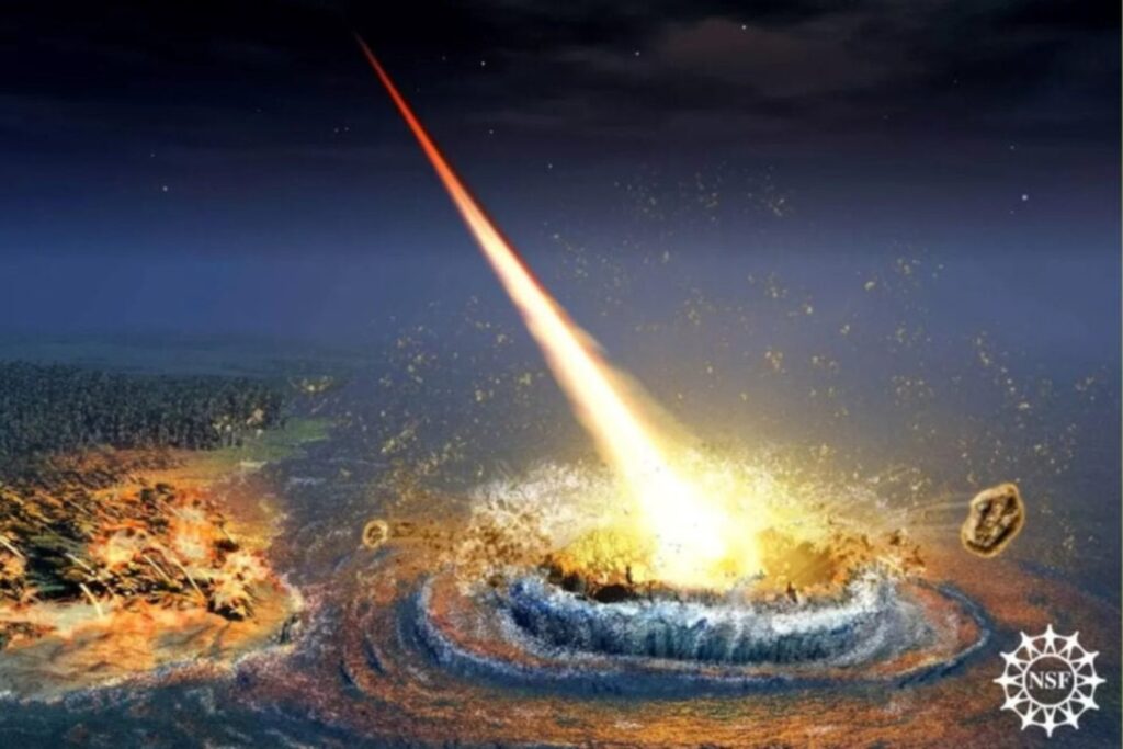 Asteroide Antiguo En Carolina Del Norte