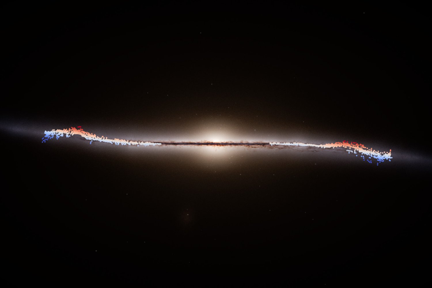La Vía Láctea no está quieta. La ESA ha descubierto una ola cósmica gigante que atraviesa nuestra galaxia y pone en duda todo lo que creíamos saber