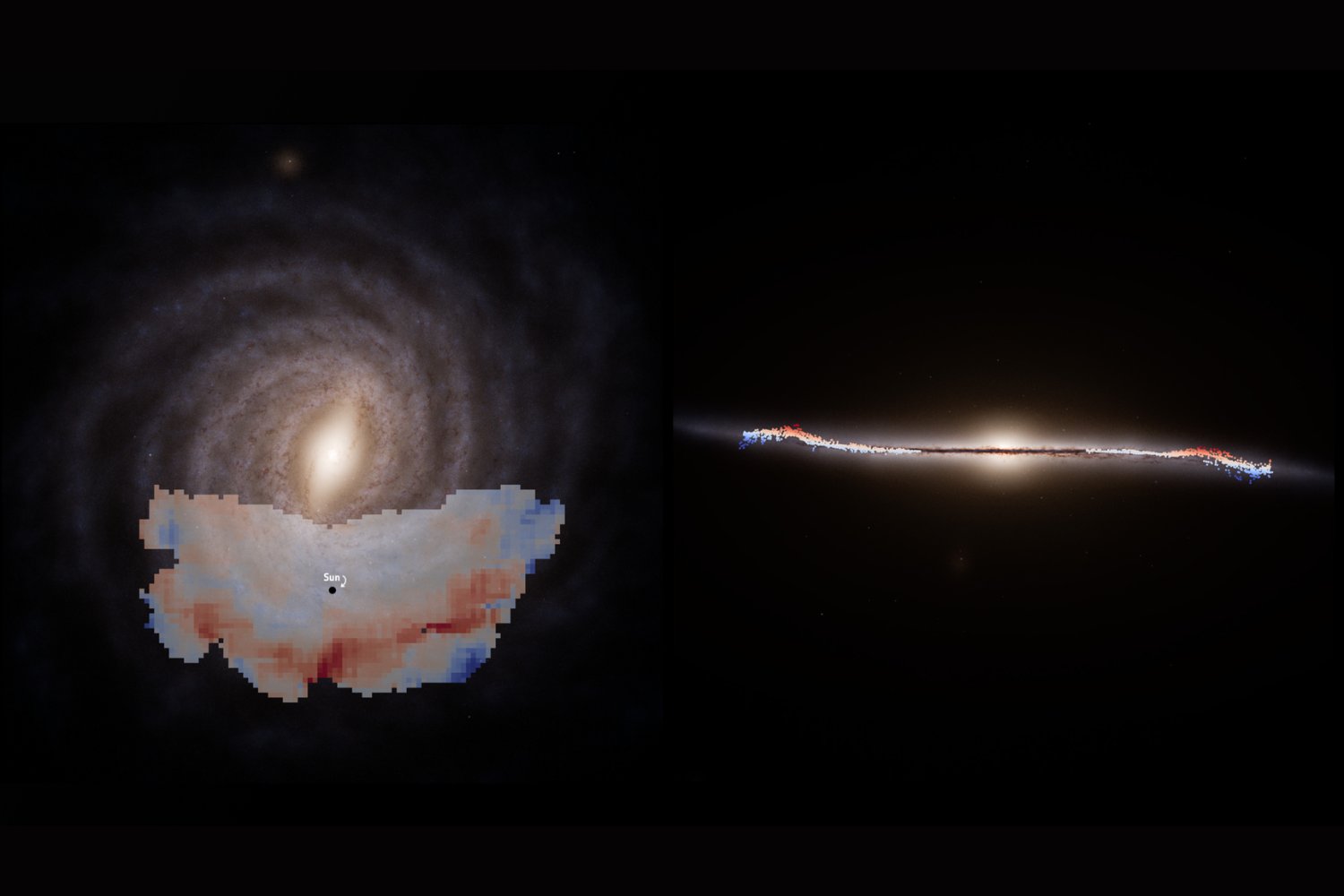 La Vía Láctea no está quieta. La ESA ha descubierto una ola cósmica gigante que atraviesa nuestra galaxia y pone en duda todo lo que creíamos saber