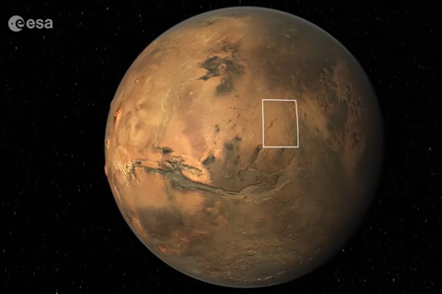 Revelan imágenes inéditas en 3D que exponen huellas de antiguos océanos marcianos. La ESA reconstruye cómo el agua cambió Marte para siempre