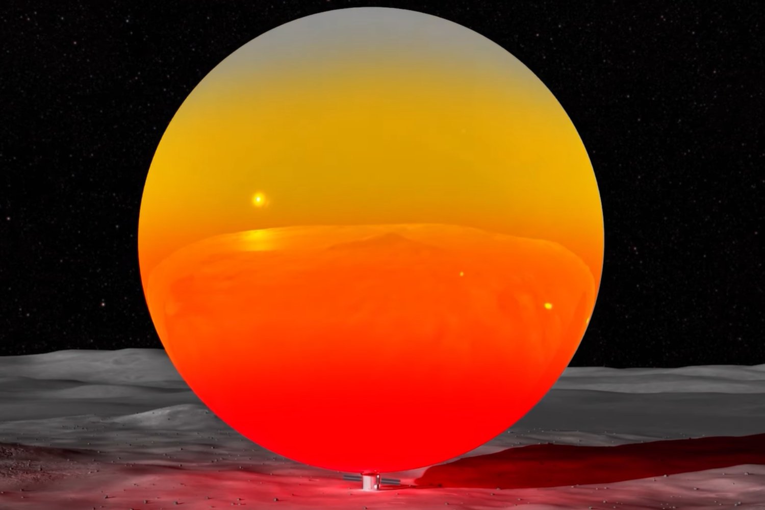 La NASA da forma a su plan más ambicioso: convertir el polvo lunar en refugios habitables para colonizar el espacio