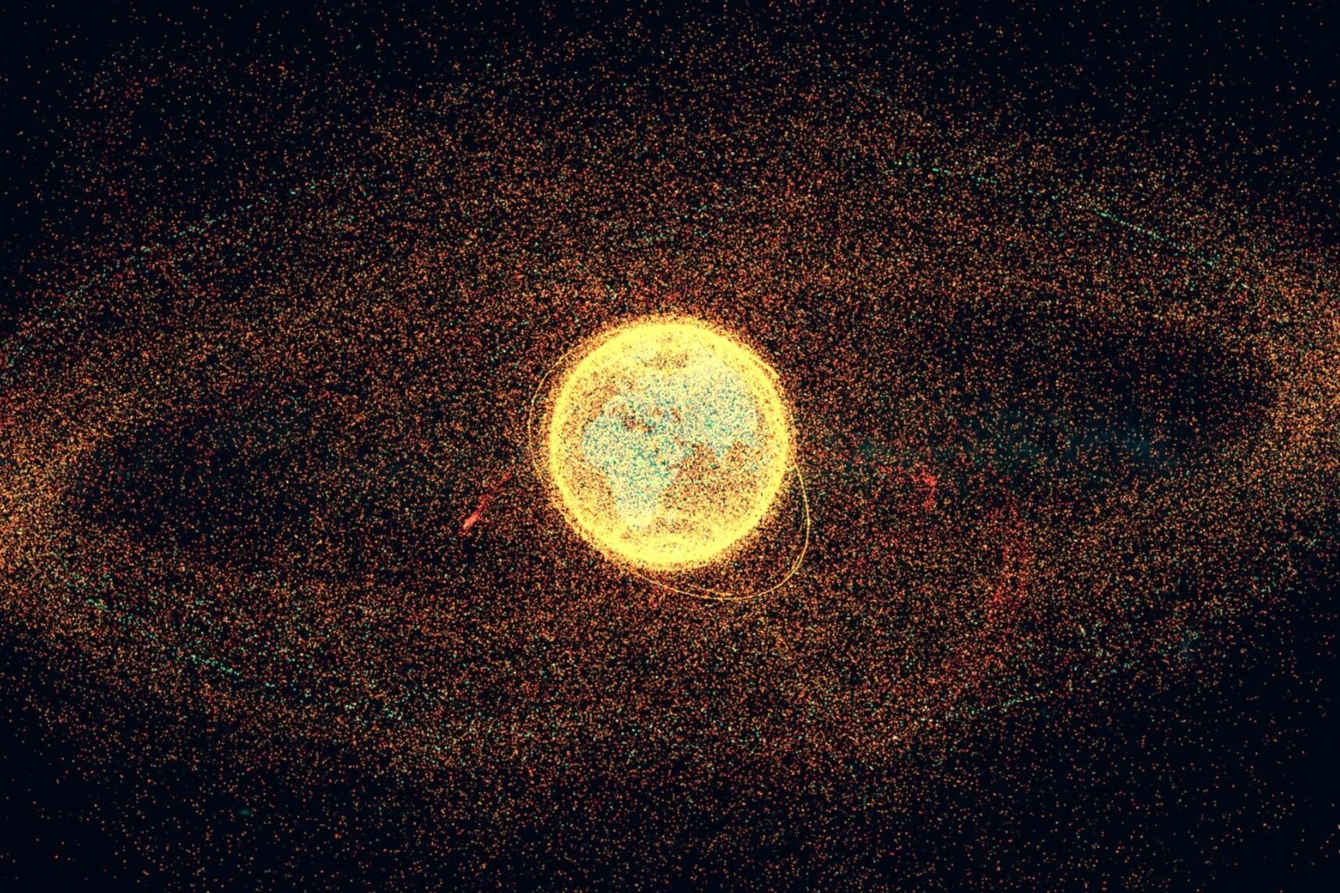 La órbita está enferma: la ESA alerta que la Tierra está envuelta en una nube de basura que crece sin control