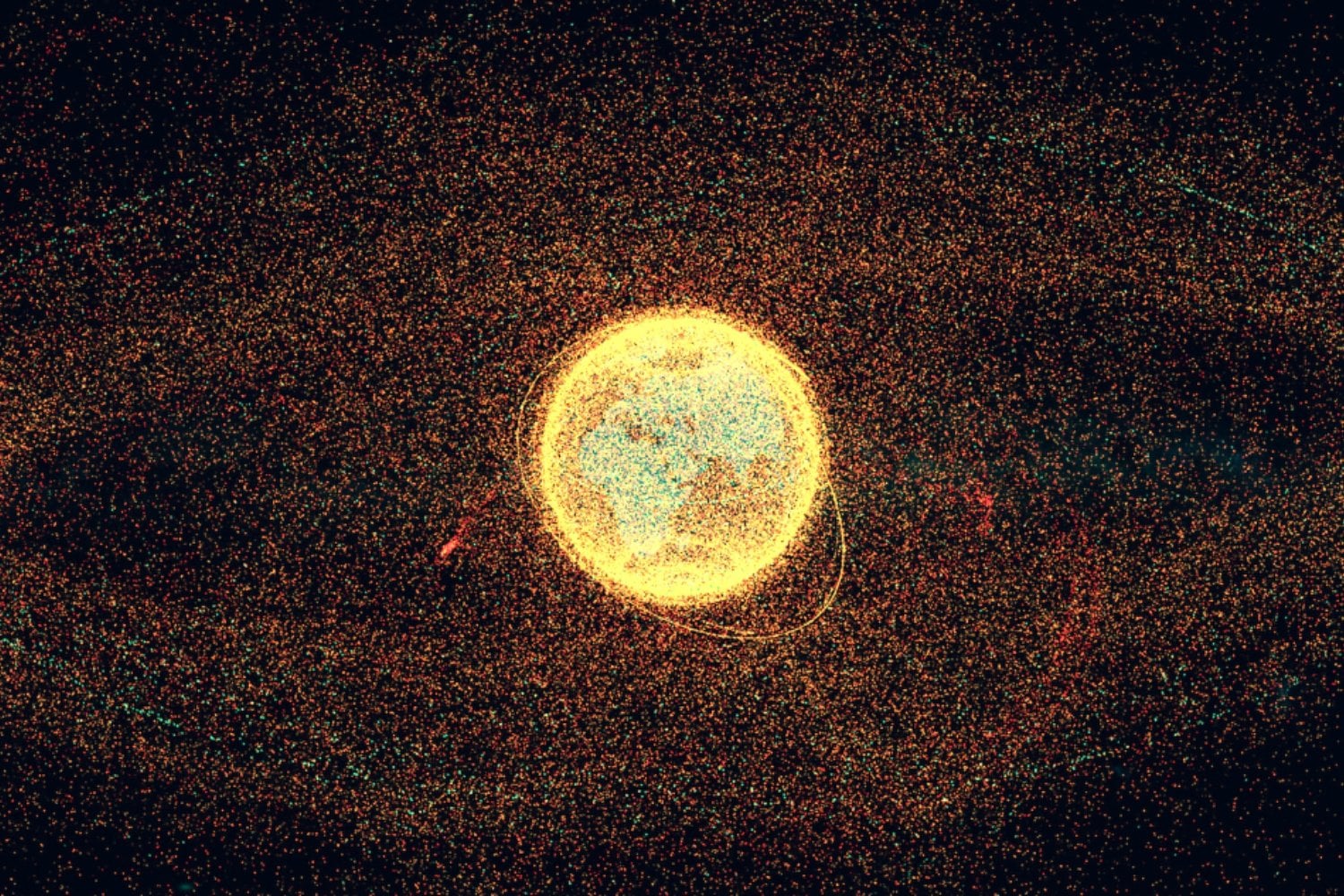 La órbita está enferma: la ESA alerta que la Tierra está envuelta en una nube de basura que crece sin control
