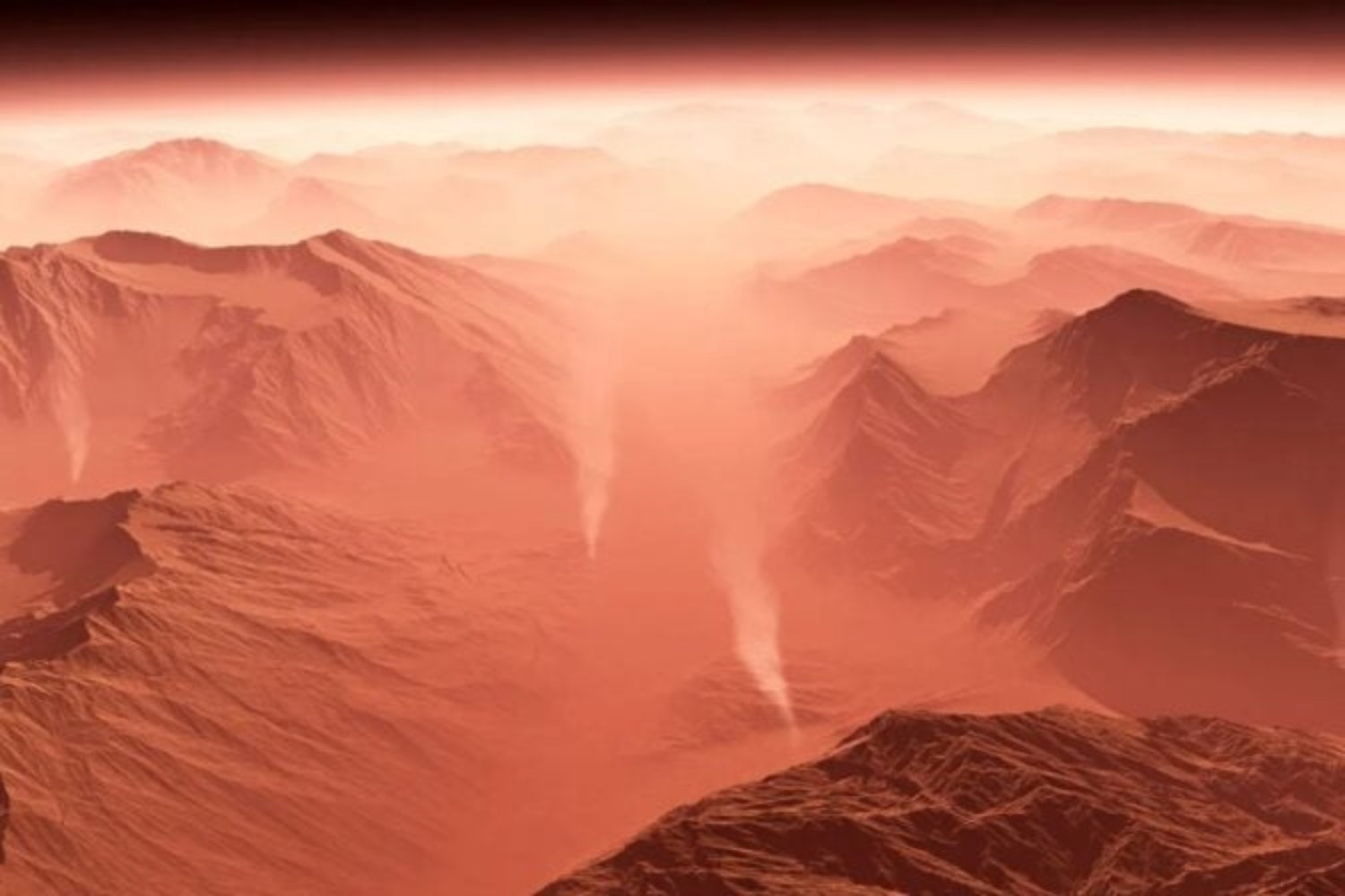 Fuego, ácido y una nevada planetaria: así nació el hielo escondido bajo el ecuador de Marte