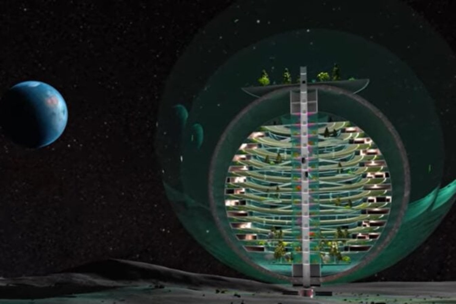 La NASA da forma a su plan más ambicioso: convertir el polvo lunar en refugios habitables para colonizar el espacio