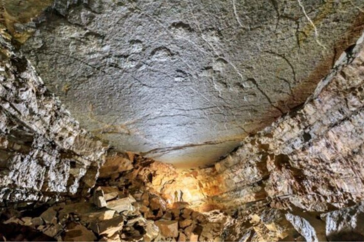 Científicos dan con una de las huellas de dinosaurio más largas jamás registradas. Un rastro de 200 metros revela cómo caminaba un gigante del Jurásico en el corazón de Inglaterra