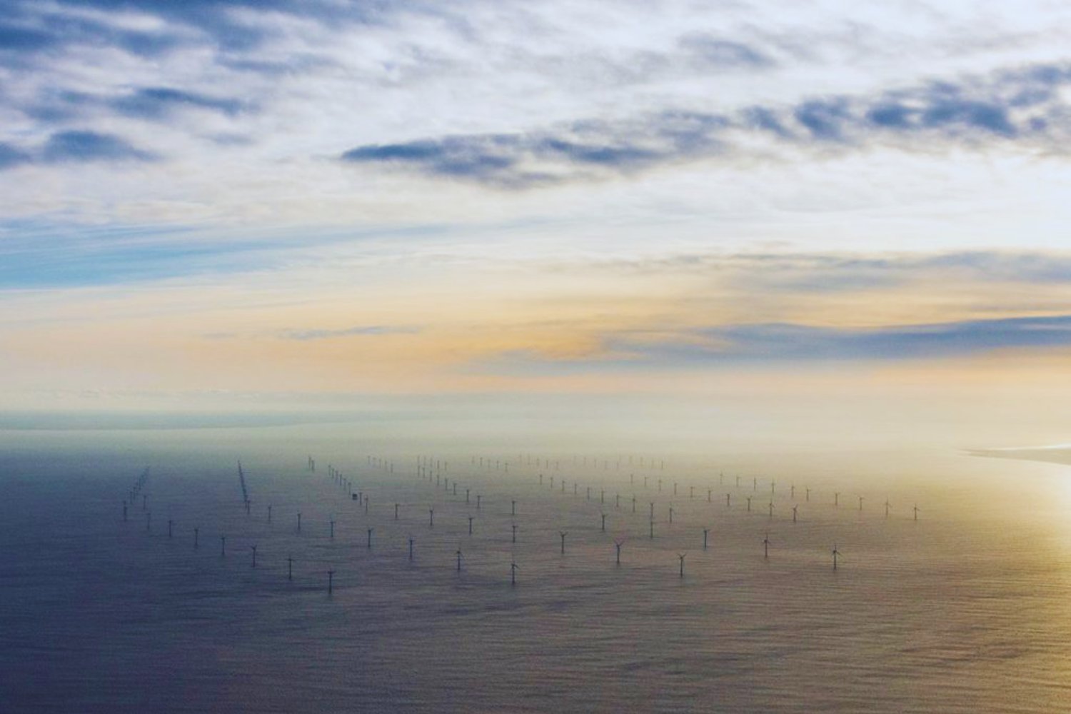 Europa está convirtiendo el Mar del Norte en un gigantesco campo de aerogeneradores. El objetivo: producir hidrógeno verde