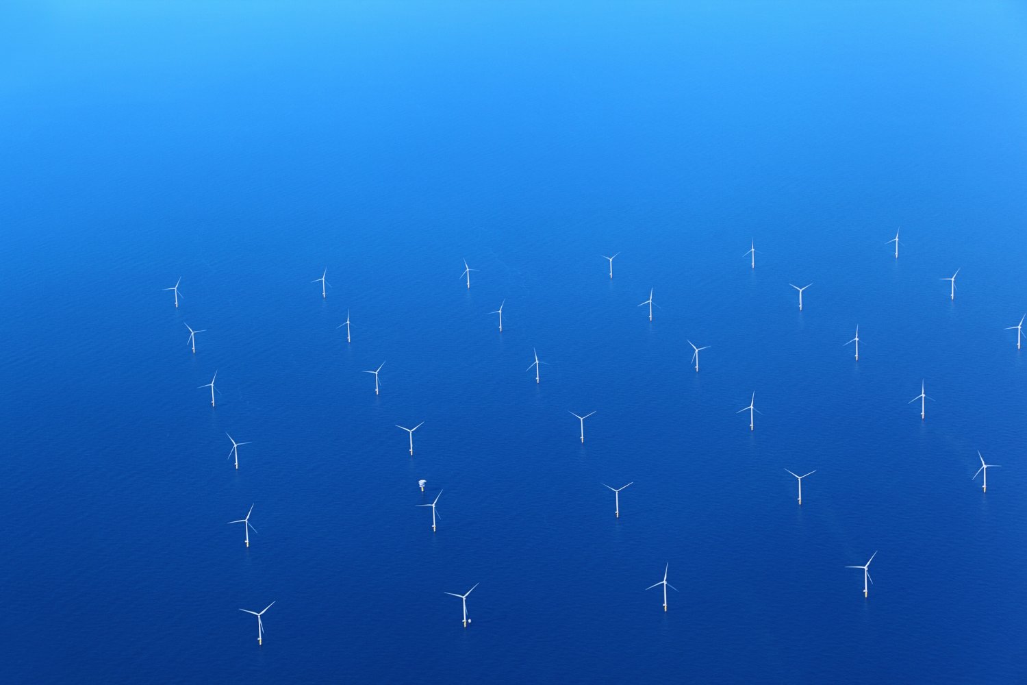 Europa está convirtiendo el Mar del Norte en un gigantesco campo de aerogeneradores. El objetivo: producir hidrógeno verde