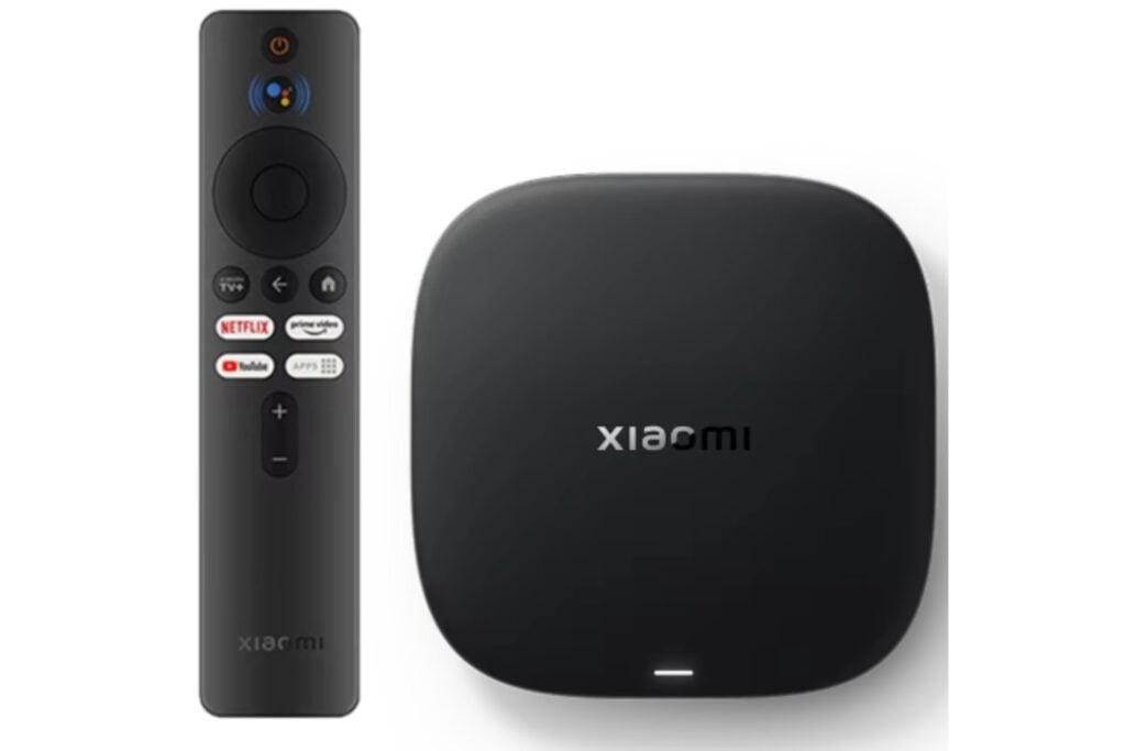 Xiaomi TV Box S (3rd Gen) 2+32GB, 4K Ultra HD, Chromecast, Wi-Fi 6, Bluetooth 5.2, Reproductor multimedia de transmisión Compatible con Netflix, Prime Video y Youtube
