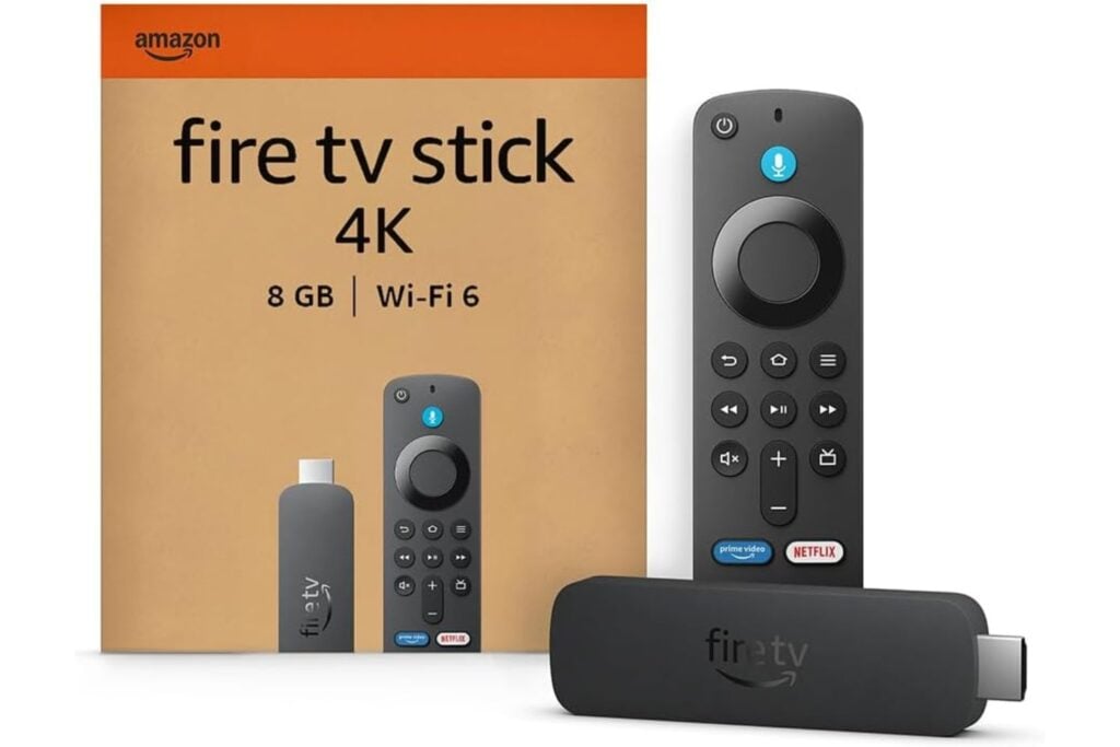 Amazon Fire TV Stick 4K (Última generación), Dispositivo de streaming compatible con Wi-Fi 6, Dolby Vision, Dolby Atmos y HDR10+