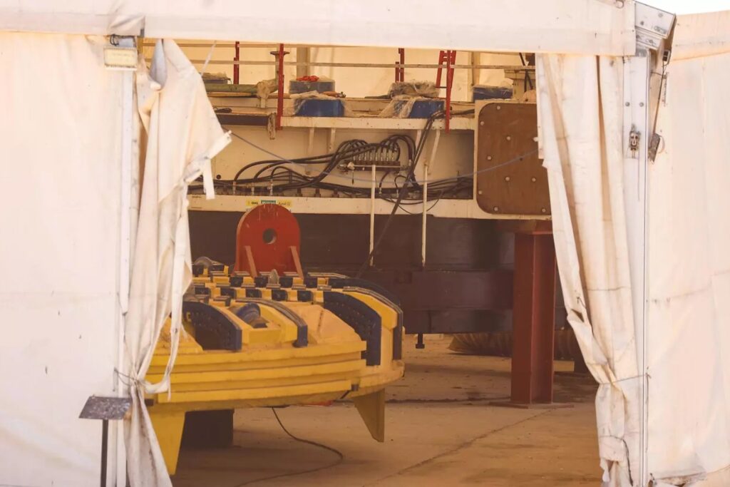 La tuneladora más cara de España nunca excavó un metro: costó 37 millones, pasó una década guardada con aire acondicionado y acabó en el desguace