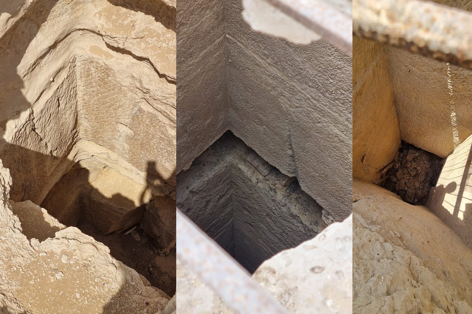 Bajo la arena de Giza. Descubren túneles ocultos que podrían cambiar lo que sabemos sobre las pirámides y la Esfinge