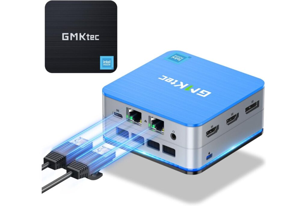 GMKtec G2 Plus Mini PC, Intel Twin Lake N150 (4C/4T) hasta 3,6 GHz, Mini Ordenador de Escritorio W-11 Pro, 12 GB LPDDR5 RAM, 256 GB SSD, WiFi 6, BT5.2