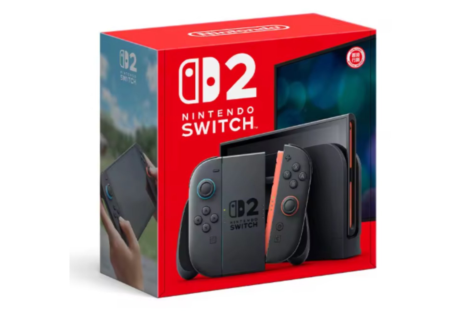 Nintendo Switch 2 Pantalla de 7,9 pulgadas Joy‐Con Mango Consola ajustable de audio mejorada Incluye Mario Kart World NS2 Original