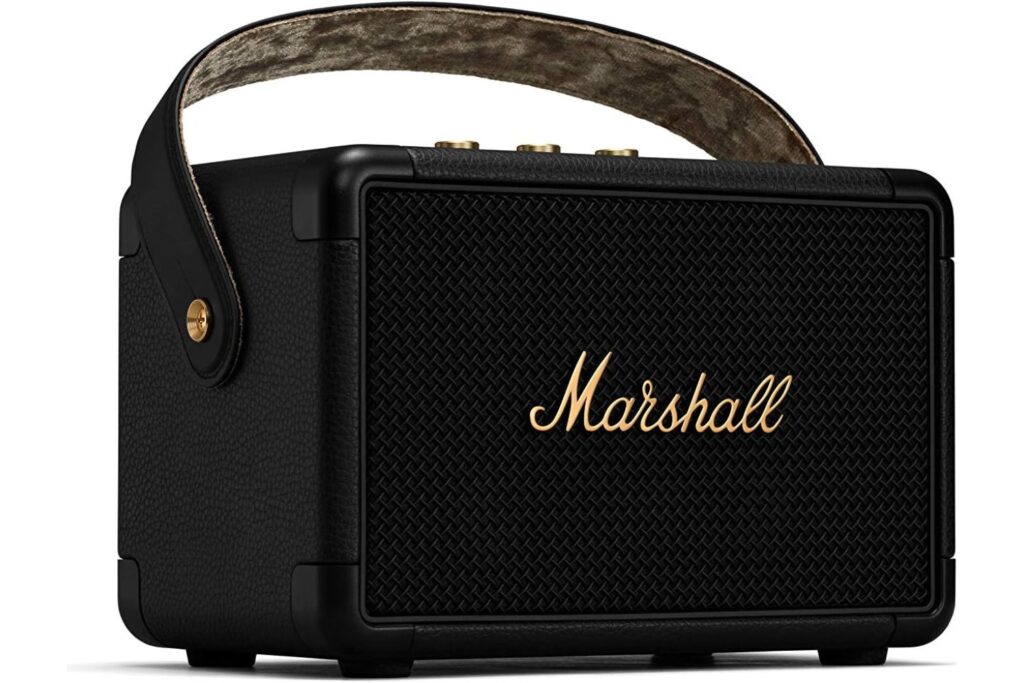 Marshall Kilburn II Altavoz portátil con Bluetooth Negro y latón