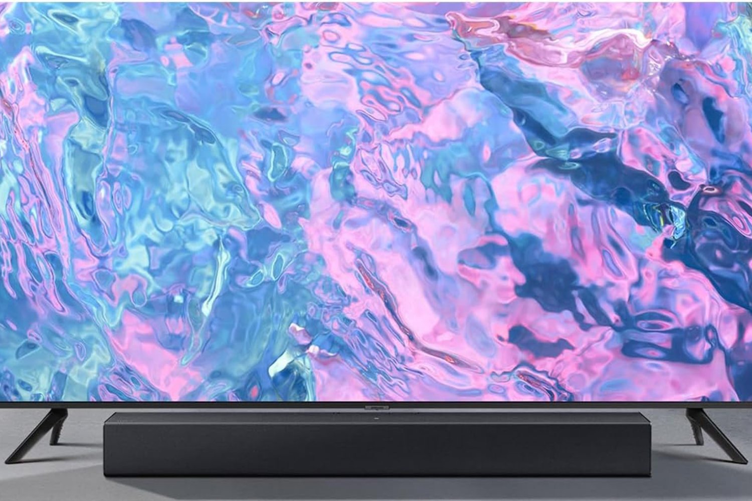 Samsung Barra de Sonido HW-C400/ZF - Subwoofer Integrado, Surround Sound Expansion (SSE), Conexión a TV por Bluetooth, One Remote Control y Modo Noche