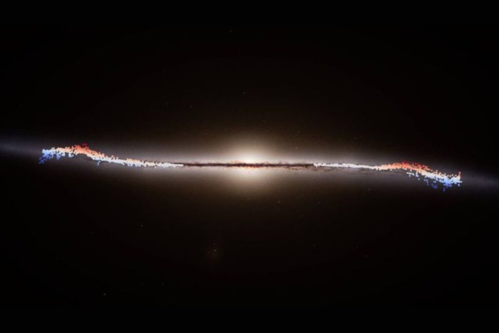 Una ola cósmica de origen desconocido recorre la Vía Láctea. Millones de estrellas viajan en un movimiento imposible de explicar