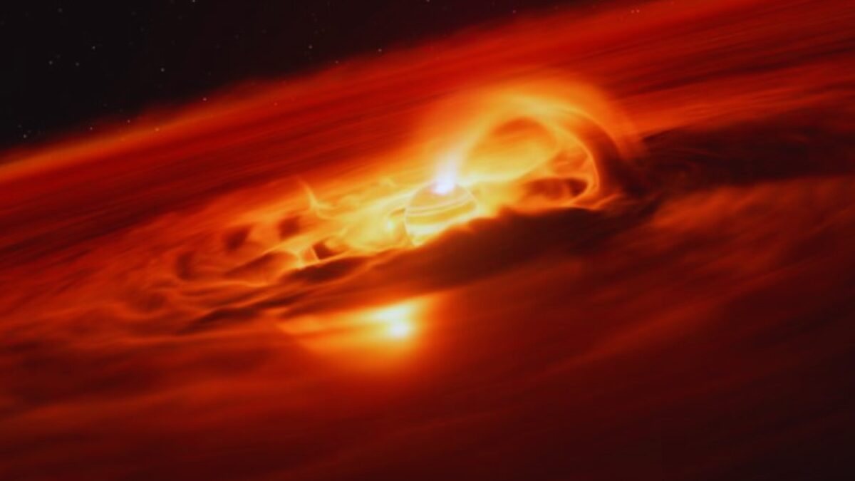Un planeta errante que no gira alrededor de ninguna estrella está ...