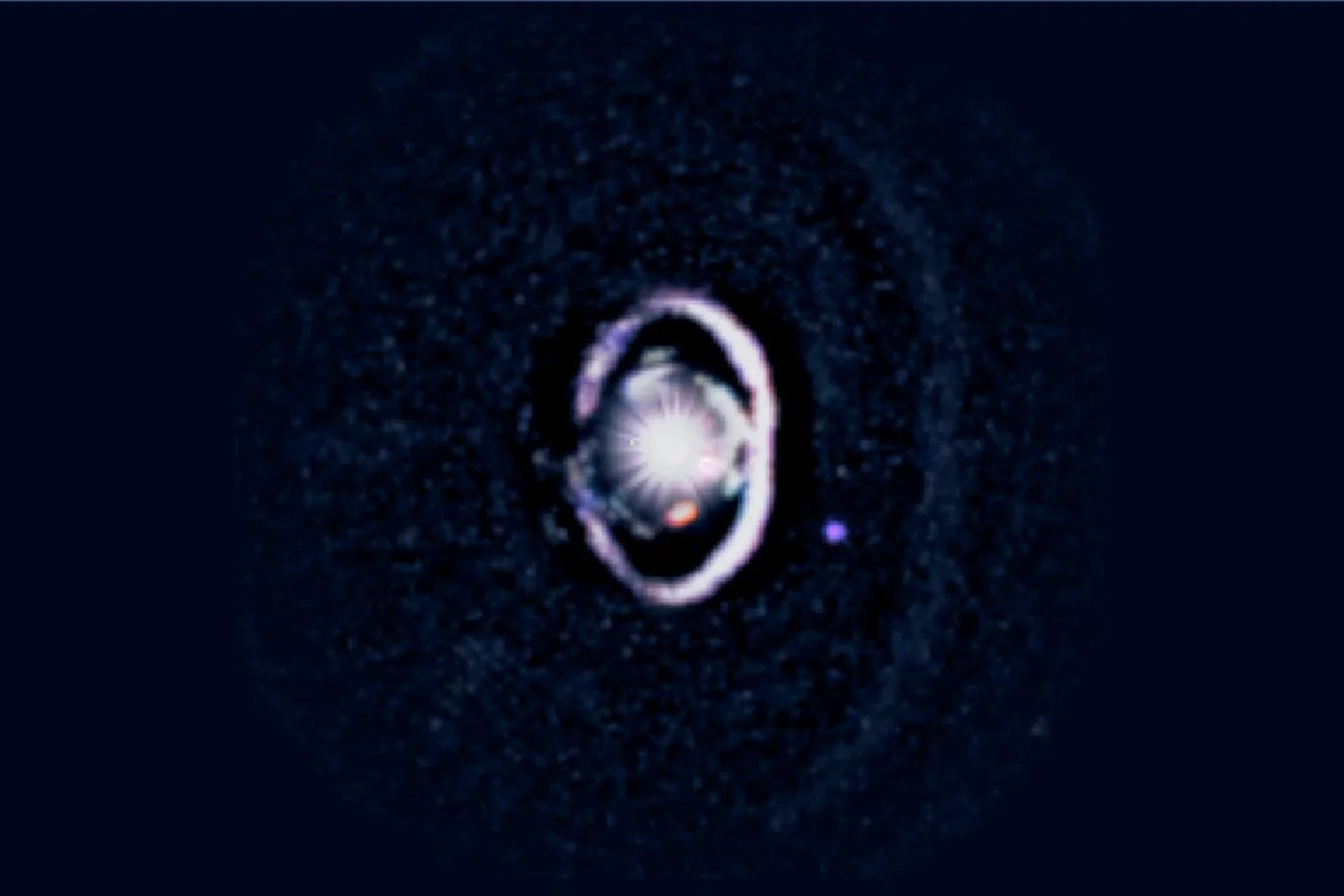 Un planeta bebé captado en el momento exacto de su nacimiento. La imagen más clara hasta ahora de cómo se forma un mundo fuera del sistema solar