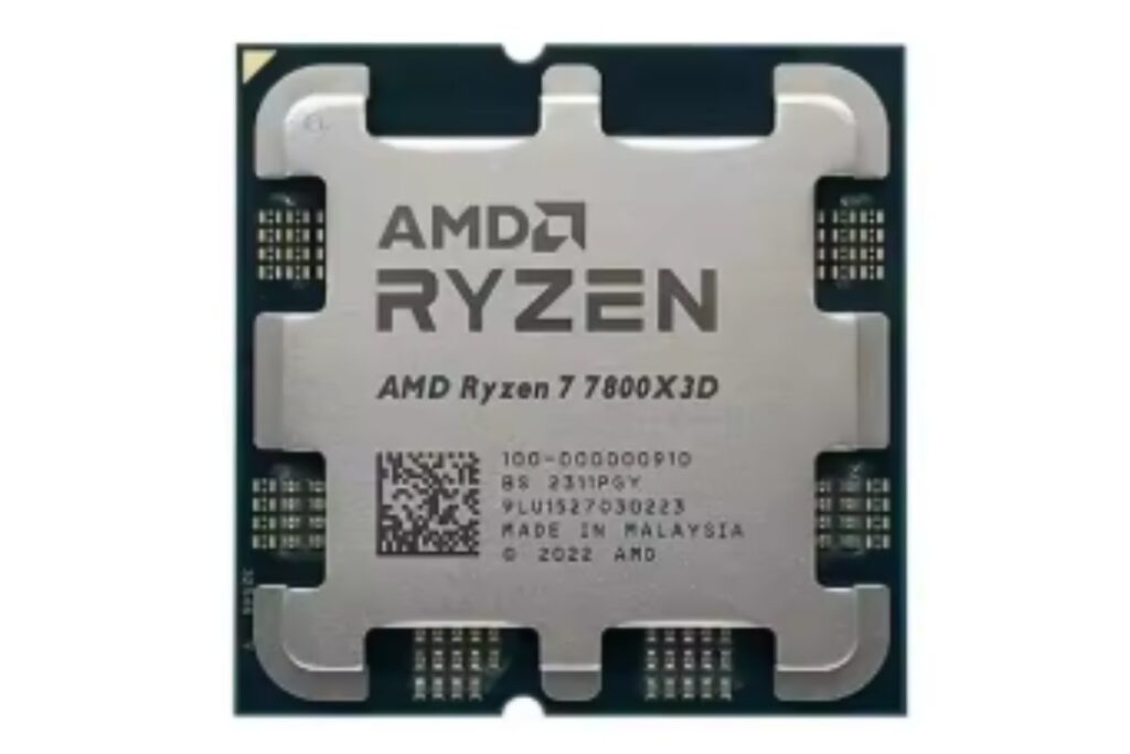 PROCESADOR AMD Ryzen 7 7800X3D R7 7800X3D 5,0 GHz 8-Core 16-Thread CPU procesador 5nm 96M Socket AM5 placa base compatible con X670/B650